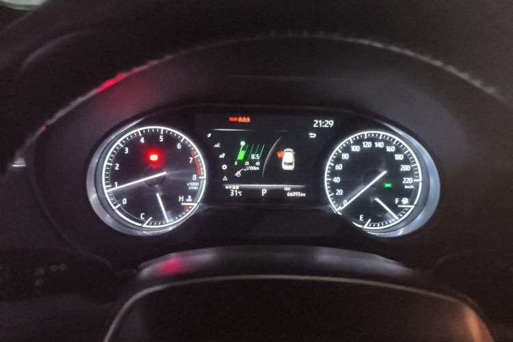 Used Toyota Harrier 2022 2.0L CVT Two-Wheel Drive Luxury Edition Instrument Cluster