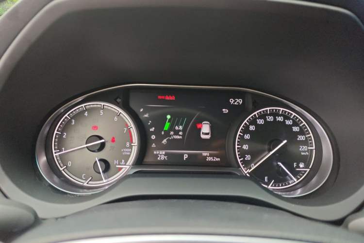 Used Toyota Harrier 2022 2.0L CVT Two-Wheel Drive Deluxe Edition Instrument Cluster