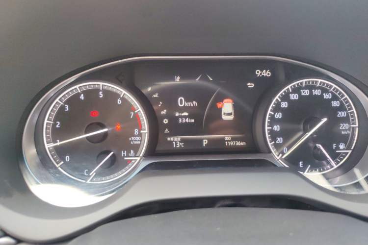 Used Toyota Harrier 2022 2.0L CVT Two-Wheel Drive Deluxe Edition Instrument Cluster