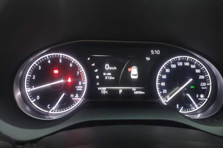Used Toyota Harrier 2022 2.0L CVT Two-Wheel Drive Luxury Edition Instrument Cluster