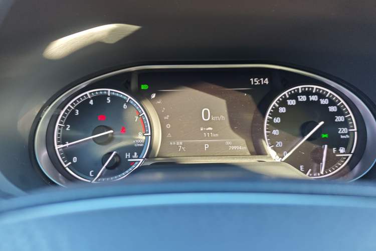 Used Toyota Harrier 2022 2.0L CVT Two-Wheel Drive Deluxe Edition Instrument Cluster