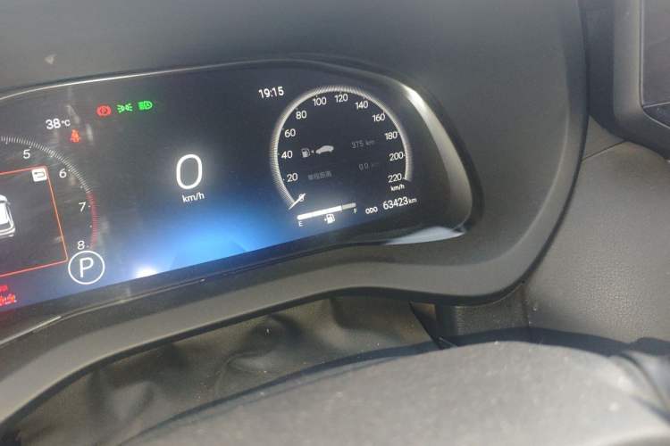 Used Toyota Harrier 2022 2.0L CVT Two-Wheel Drive Flagship Edition Odometer Close Up