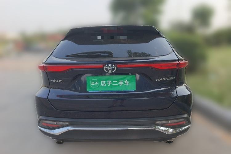 Used Toyota Harrier 2022 2.0L CVT Two-Wheel Drive Luxury Edition Rear