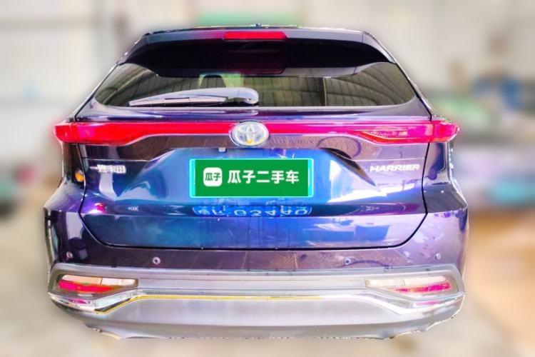Used Toyota Harrier 2022 2.0L CVT Two-Wheel Drive Luxury Edition Rear