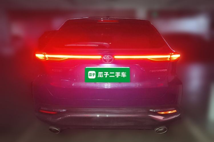 Used Toyota Harrier 2022 2.0L CVT Two-Wheel Drive Luxury Edition Rear