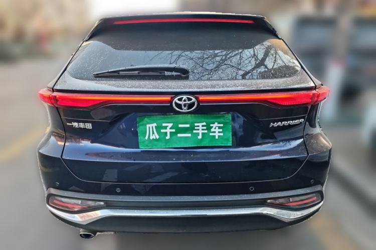 Used Toyota Harrier 2022 2.0L CVT Two-Wheel Drive Deluxe Edition Rear
