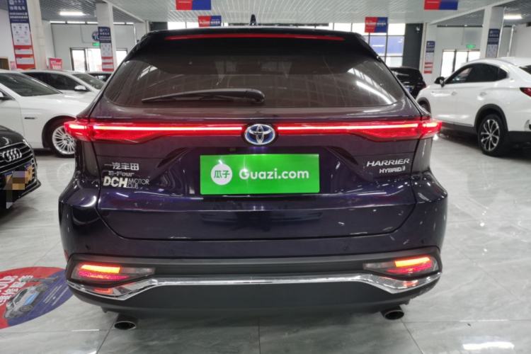 Used Toyota Harrier 2022 Dual-Engine 2.5L CVT Four-Wheel Drive Luxury Edition Rear