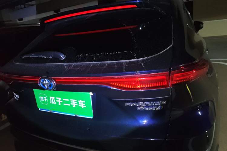 Used Toyota Harrier 2022 Dual-Engine 2.5L CVT Four-Wheel Drive Luxury Edition Rear