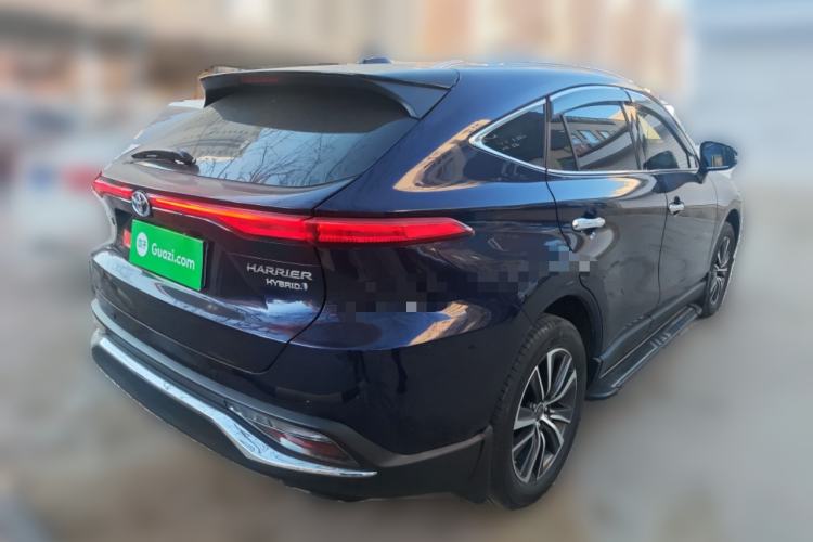 Used Toyota Harrier 2022 Dual-Engine 2.5L CVT Two-Wheel Drive Luxury Edition Rear Right 45 Deg