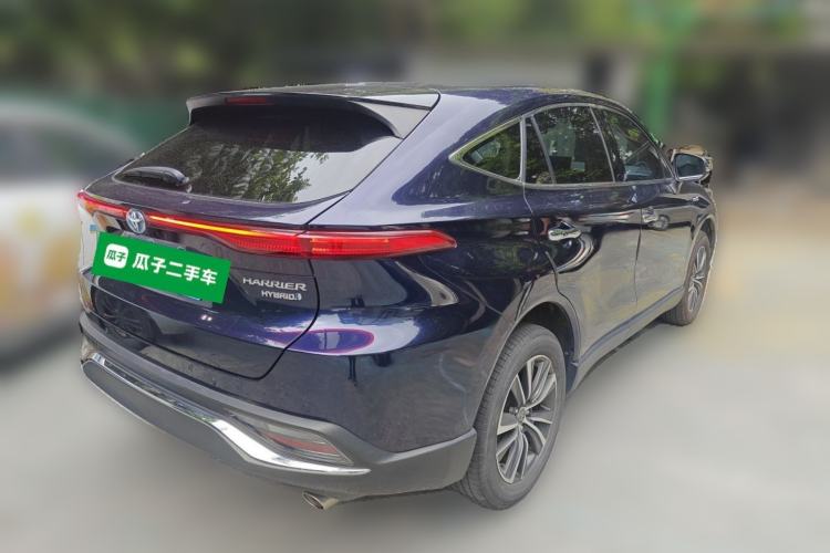 Used Toyota Harrier 2022 Dual-Engine 2.5L CVT Two-Wheel Drive Luxury Edition Rear Right 45 Deg