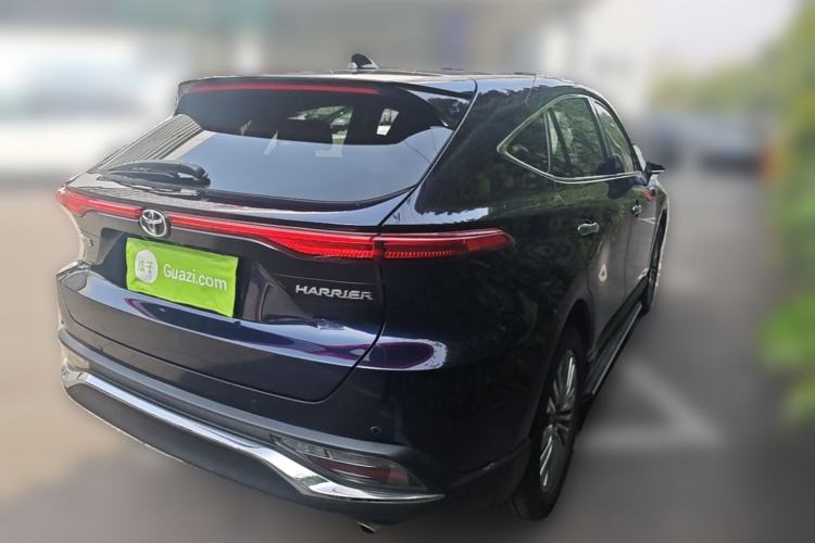 Used Toyota Harrier 2022 2.0L CVT Two-Wheel Drive Deluxe Edition Rear Right 45 Deg