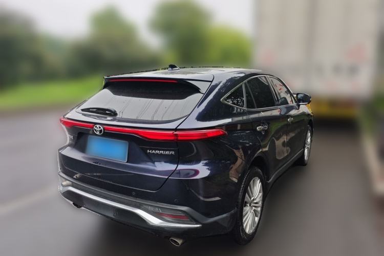 Used Toyota Harrier 2022 2.0L CVT Two-Wheel Drive Deluxe Edition Rear Right 45 Deg