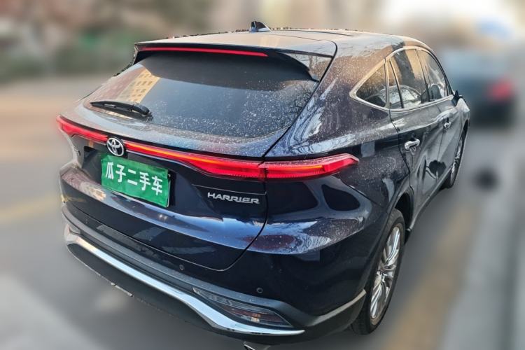 Used Toyota Harrier 2022 2.0L CVT Two-Wheel Drive Deluxe Edition Rear Right 45 Deg