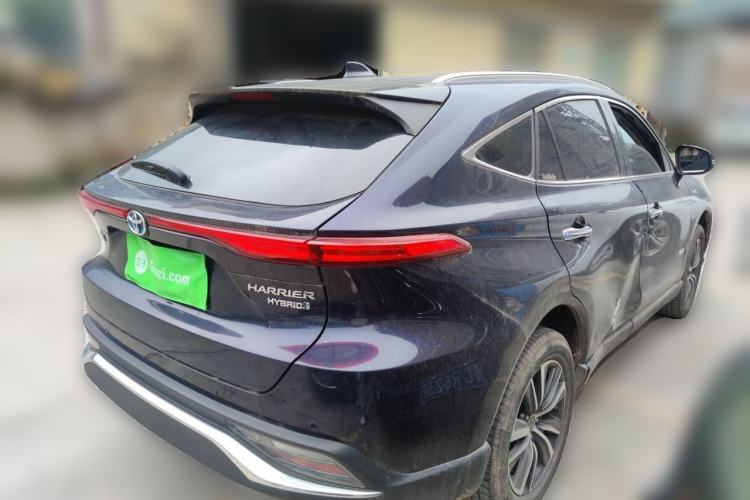 Used Toyota Harrier 2022 Dual-Engine 2.5L CVT Two-Wheel Drive Luxury Edition Rear Right 45 Deg