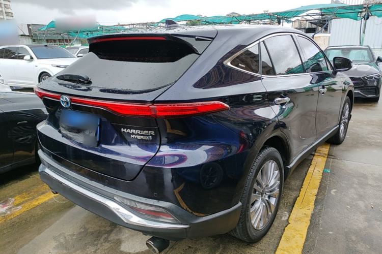 Used Toyota Harrier 2022 Dual-Engine 2.5L CVT Four-Wheel Drive Flagship Edition Rear Right 45 Deg