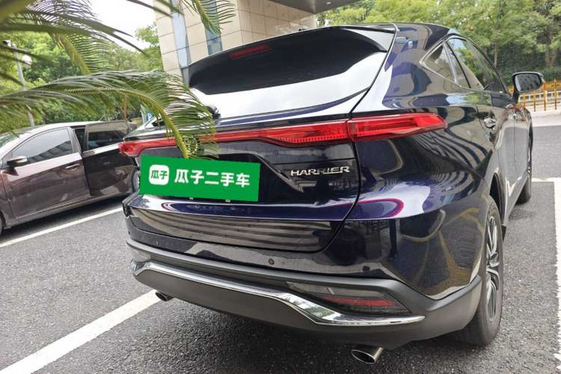 Used Toyota Harrier 2022 2.0L CVT Two-Wheel Drive Luxury Edition Rear