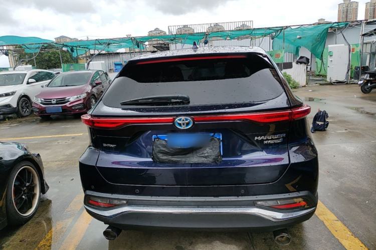 Used Toyota Harrier 2022 Dual-Engine 2.5L CVT Four-Wheel Drive Flagship Edition Rear