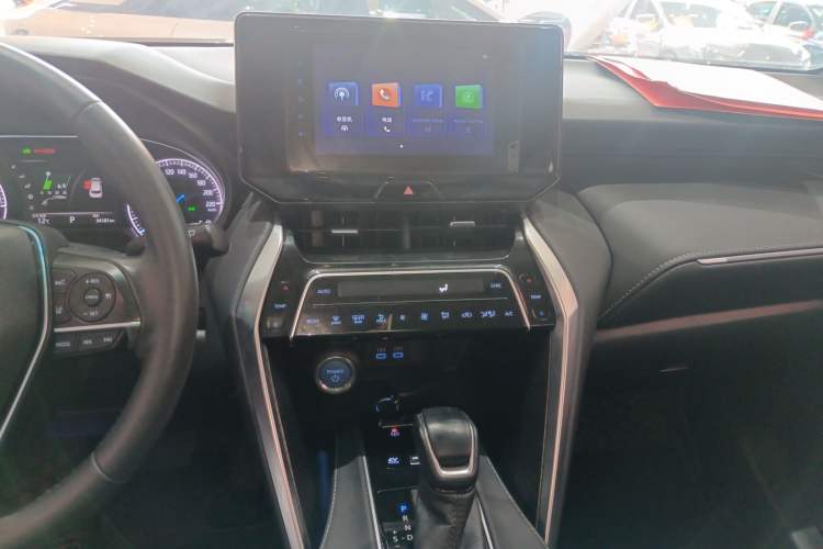 Used Toyota Harrier 2022 Dual-Engine 2.5L CVT Two-Wheel Drive Luxury Edition Audio And AC Panel