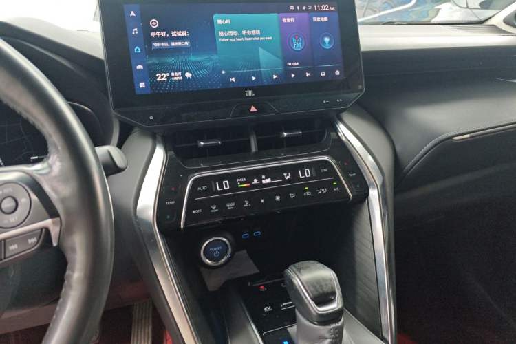 Used Toyota Harrier 2022 Dual-Engine 2.5L CVT Four-Wheel Drive Flagship Edition Audio And AC Panel