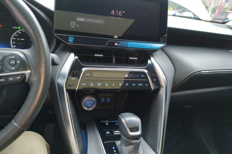 Used Toyota Harrier 2022 Dual-Engine 2.5L CVT Four-Wheel Drive Flagship Edition Audio And AC Panel