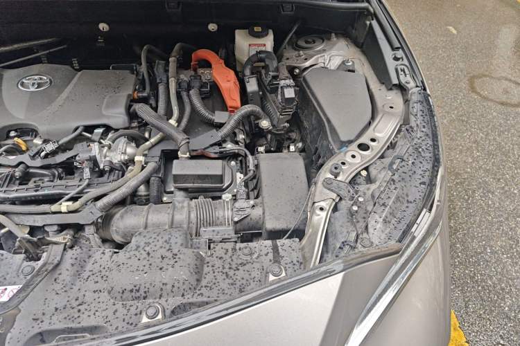 Used Toyota Harrier 2022 Dual-Engine 2.5L CVT Four-Wheel Drive Luxury Edition Engine Bay Left