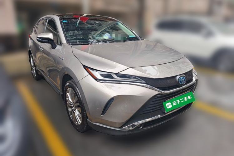 Used Toyota Harrier 2022 Dual-Engine 2.5L CVT Four-Wheel Drive Luxury Edition Front Right 45 Deg