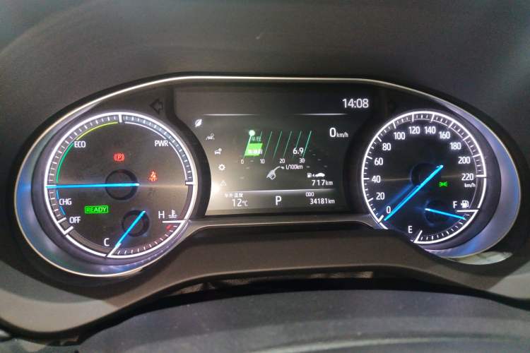 Used Toyota Harrier 2022 Dual-Engine 2.5L CVT Two-Wheel Drive Luxury Edition Instrument Cluster
