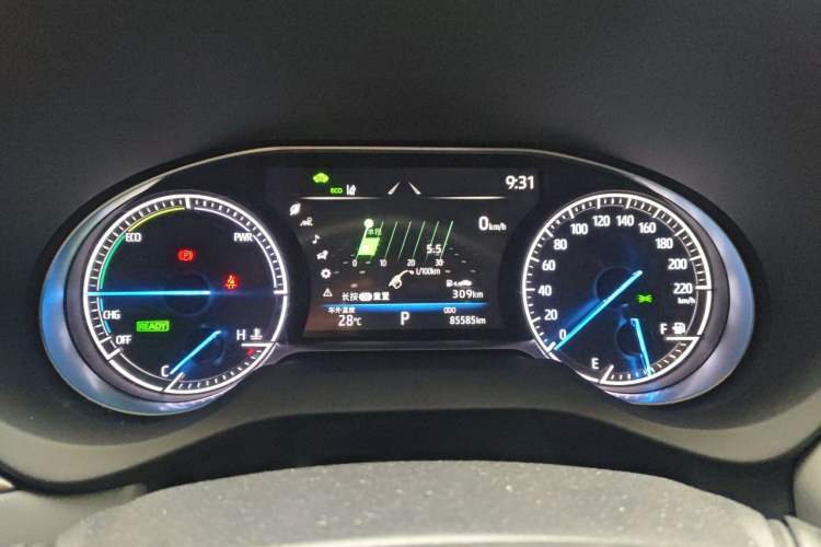 Used Toyota Harrier 2022 Dual-Engine 2.5L CVT Four-Wheel Drive Luxury Edition Instrument Cluster