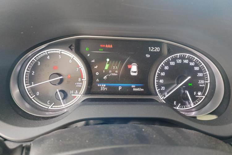 Used Toyota Harrier 2022 2.0L CVT Two-Wheel Drive Entry Version Instrument Cluster