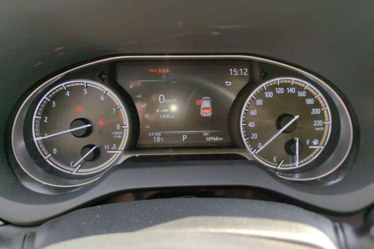 Used Toyota Harrier 2022 2.0L CVT Two-Wheel Drive Luxury Edition Instrument Cluster