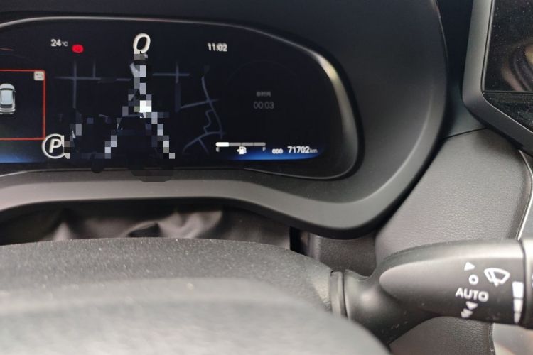 Used Toyota Harrier 2022 Dual-Engine 2.5L CVT Four-Wheel Drive Flagship Edition Odometer Close Up
