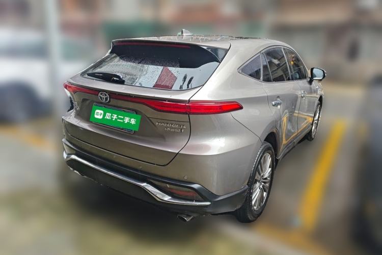 Used Toyota Harrier 2022 Dual-Engine 2.5L CVT Four-Wheel Drive Luxury Edition Rear Right 45 Deg