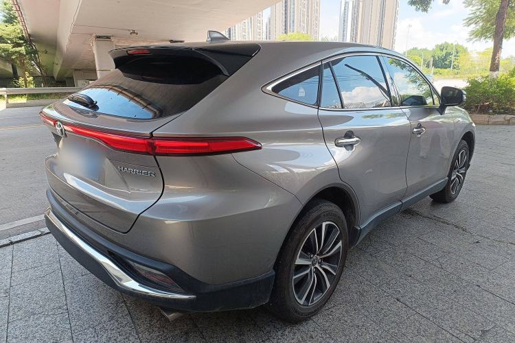 Used Toyota Harrier 2022 2.0L CVT Two-Wheel Drive Entry Version Rear Right 45 Deg