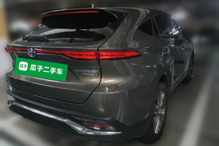 Used Toyota Harrier 2022 Dual-Engine 2.5L CVT Four-Wheel Drive Luxury Edition Rear Right 45 Deg