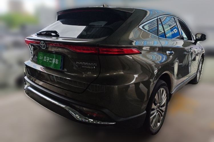 Used Toyota Harrier 2022 Dual-Engine 2.5L CVT Four-Wheel Drive Flagship Edition Rear Right 45 Deg