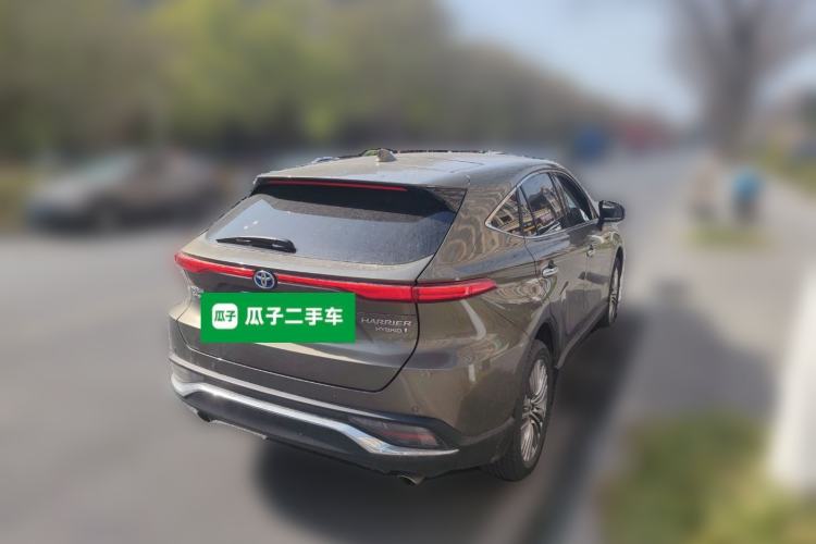Used Toyota Harrier 2022 Dual-Engine 2.5L CVT Four-Wheel Drive Luxury Edition Rear Right 45 Deg