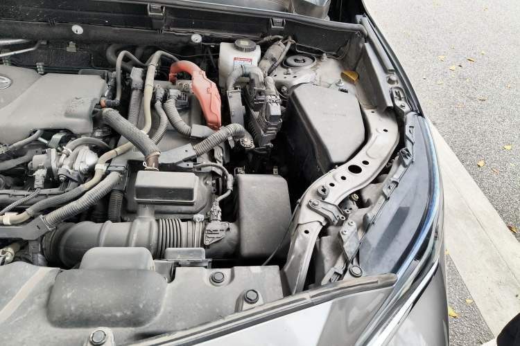 Used Toyota Harrier 2022 Dual-Engine 2.5L CVT Four-Wheel Drive Luxury Edition Engine Bay Left