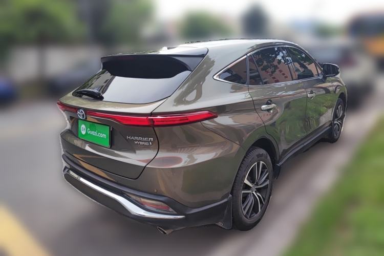 Used Toyota Harrier 2022 Dual-Engine 2.5L CVT Two-Wheel Drive Luxury Edition Rear Right 45 Deg
