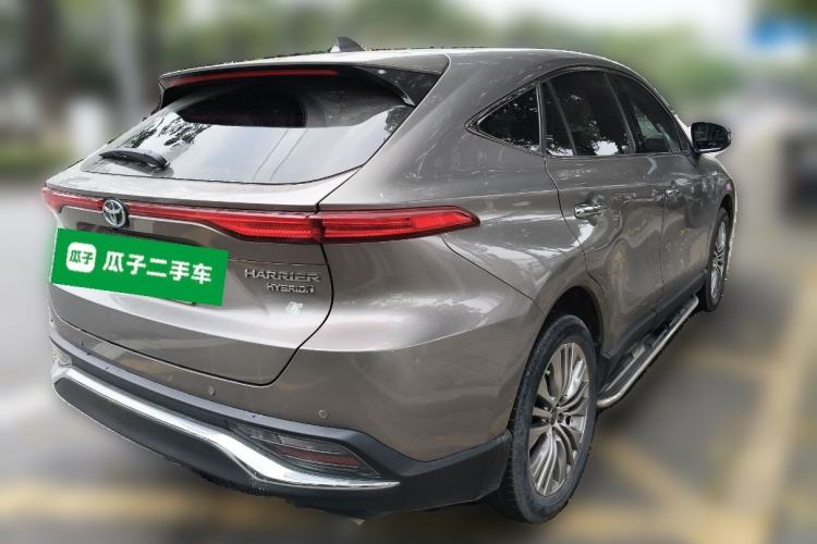 Used Toyota Harrier 2022 Dual-Engine 2.5L CVT Four-Wheel Drive Luxury Edition Rear Right 45 Deg