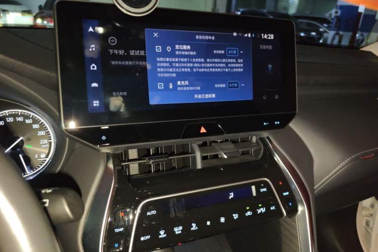 Used Toyota Harrier 2022 2.0L CVT Two-Wheel Drive Deluxe Edition Audio And AC Panel