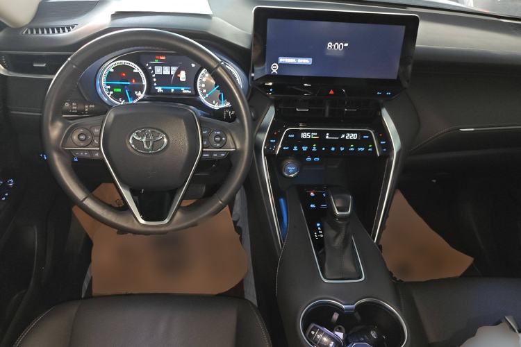 Used Toyota Harrier 2022 Dual-Engine 2.5L CVT Four-Wheel Drive Flagship Edition Center Console