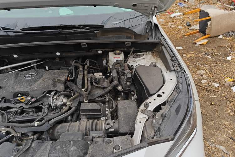 Used Toyota Harrier 2022 Dual-Engine 2.5L CVT Two-Wheel Drive Luxury Edition Engine Bay Left