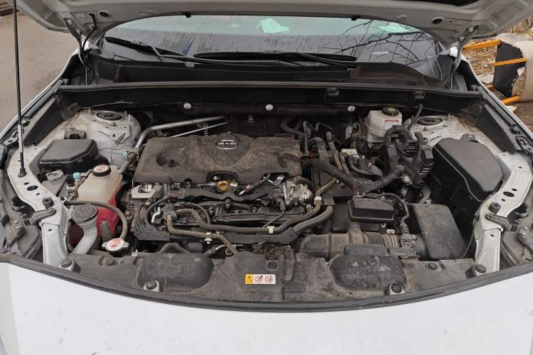 Used Toyota Harrier 2022 Dual-Engine 2.5L CVT Two-Wheel Drive Luxury Edition Engine Bay
