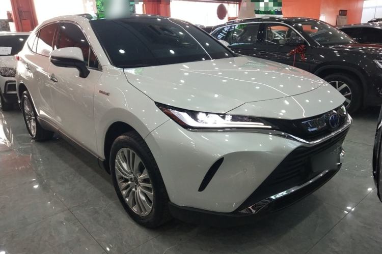 Used Toyota Harrier 2022 Dual-Engine 2.5L CVT Four-Wheel Drive Luxury Edition Front Right 45 Deg