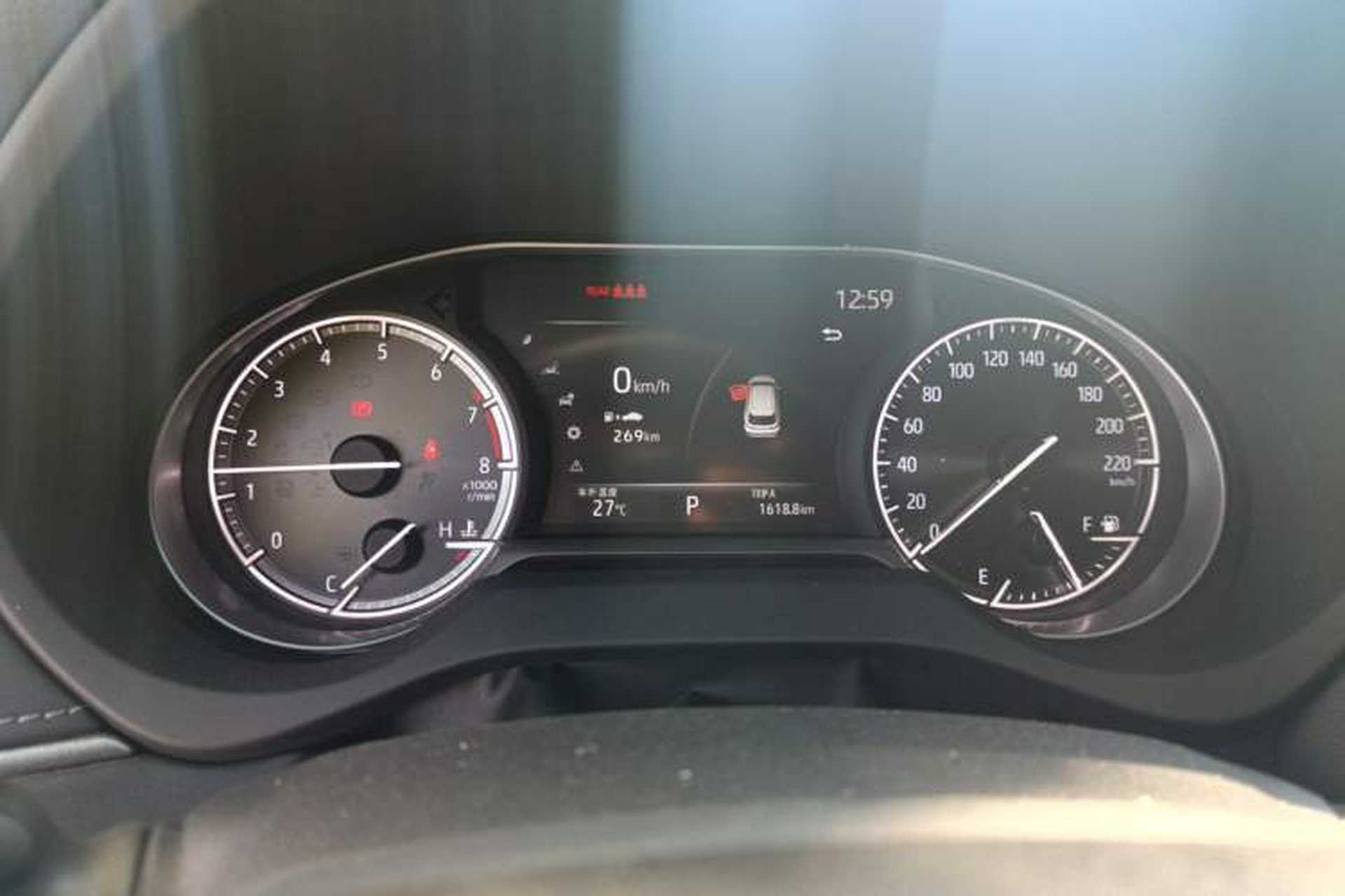 Used Toyota Harrier 2022 2.0L CVT Two-Wheel Drive Luxury Edition Instrument Cluster