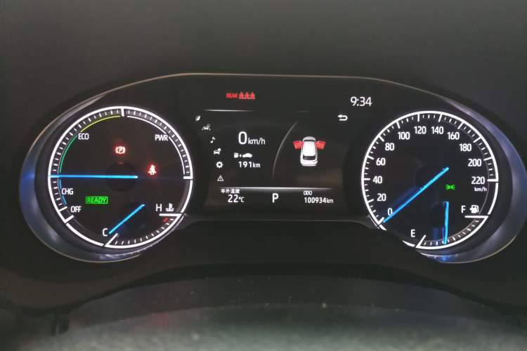 Used Toyota Harrier 2022 Dual-Engine 2.5L CVT Four-Wheel Drive Luxury Edition Instrument Cluster