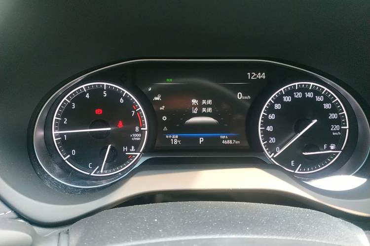 Used Toyota Harrier 2022 2.0L CVT Two-Wheel Drive Luxury Edition Instrument Cluster