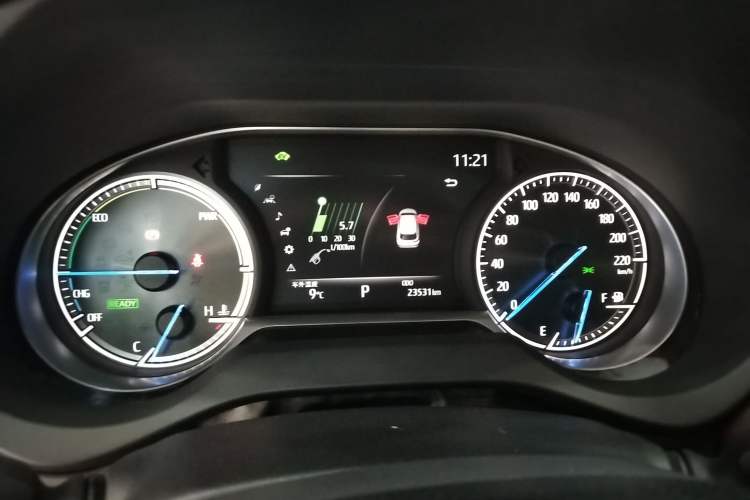 Used Toyota Harrier 2022 Dual-Engine 2.5L CVT Four-Wheel Drive Luxury Edition Instrument Cluster