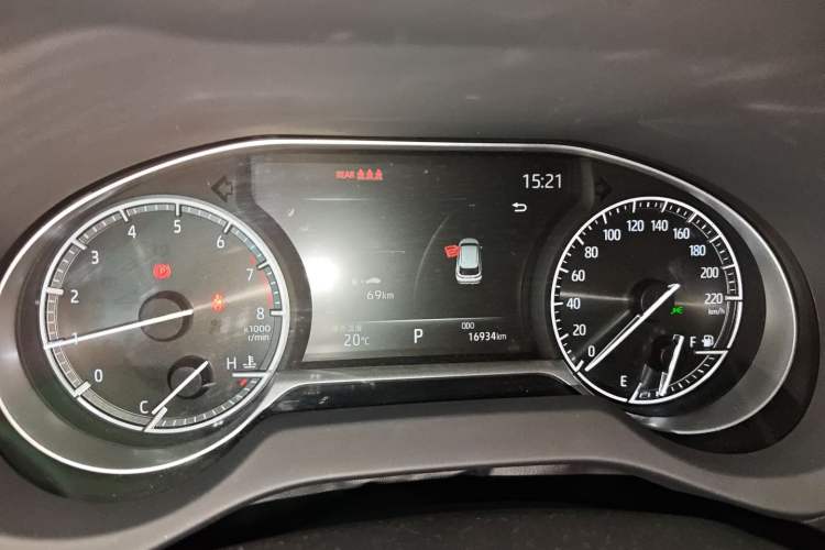 Used Toyota Harrier 2022 2.0L CVT Two-Wheel Drive Deluxe Edition Instrument Cluster