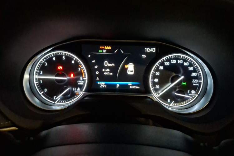 Used Toyota Harrier 2022 2.0L CVT Two-Wheel Drive Luxury Edition Instrument Cluster
